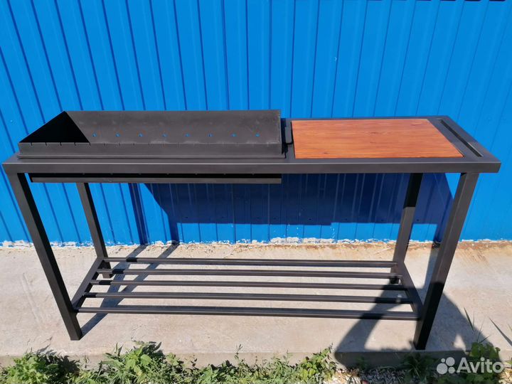 Мангал в стиле лофт