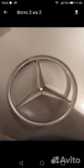 Шильд на Мерседес Бенц