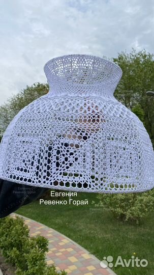 Абажур крючком
