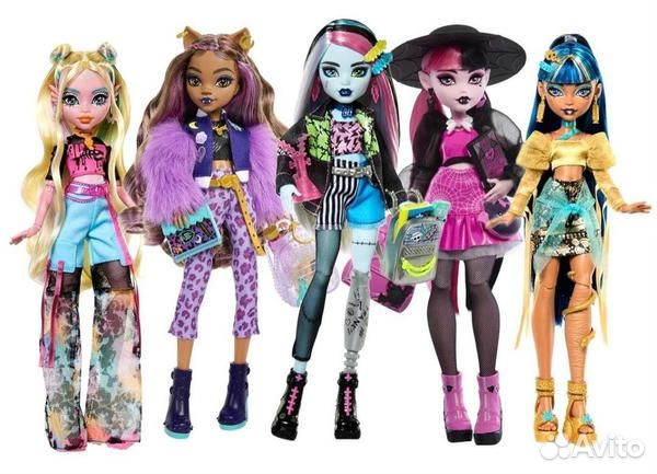 Monster high Монстр Хай куклы рефреш, пляж, бал