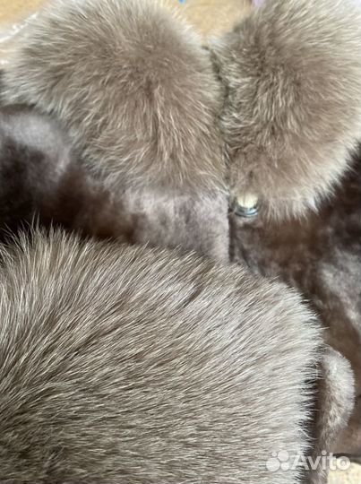 Шуба мутон размер 42-44
