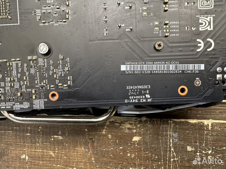 Видеокарта MSI GTX 1060 6g