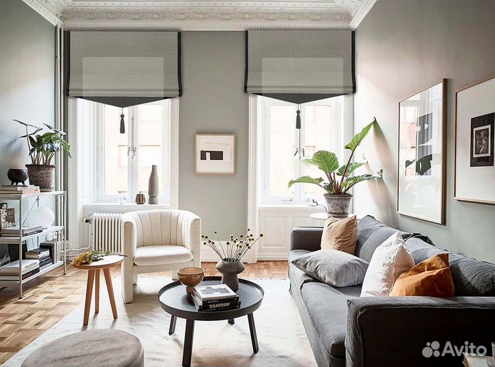 Визуализация штор, проект текстильного дизайна