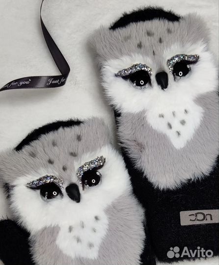 Звероварежки ручной работы совы