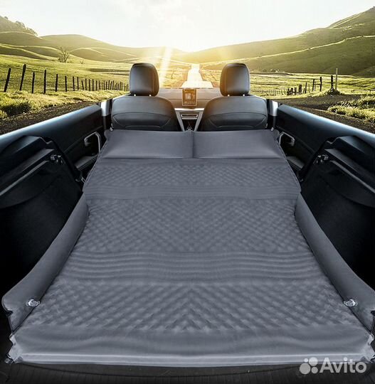 Матрас самонадувной замша 185х130см