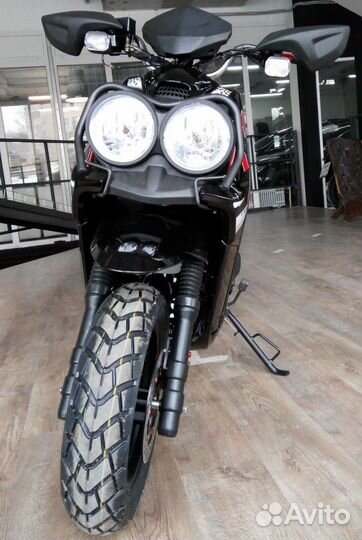 Скутер Yamaha BWS-2 150сс (49сс) Replica, Чёрный