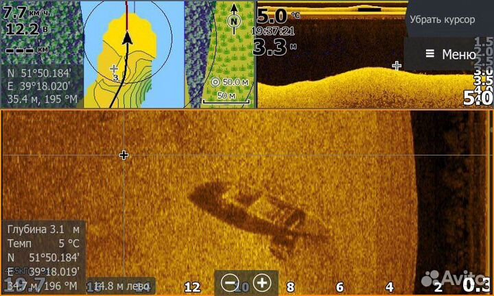 Настройка эхолотов Lowrance, Garmin и др