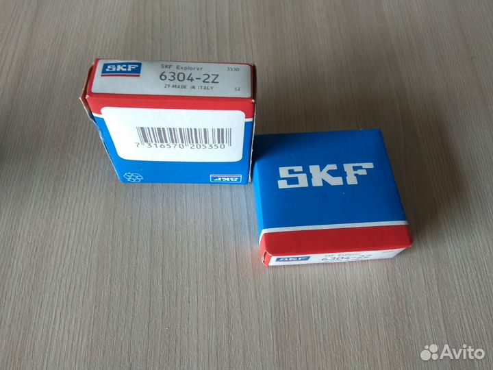 Подшипник 6304 zz, skf