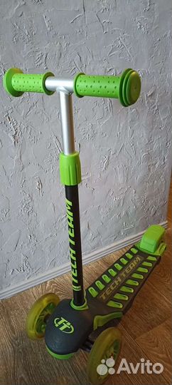 Самокат детский трехколесный tech team lambo