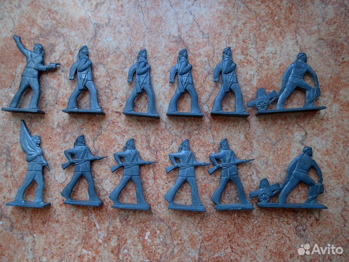 Матросы октября набор 12 солдатиков коллекция 6см