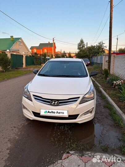 Hyundai Solaris 1.4 МТ, 2015, 176 031 км