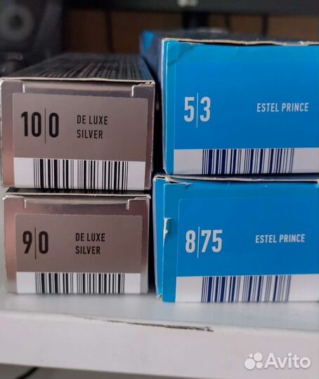 Краска для волос эстель, Эстель сильвер