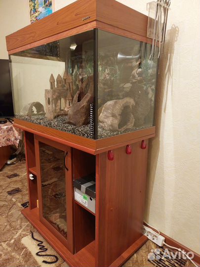 Аквариум 200 литров с тумбой