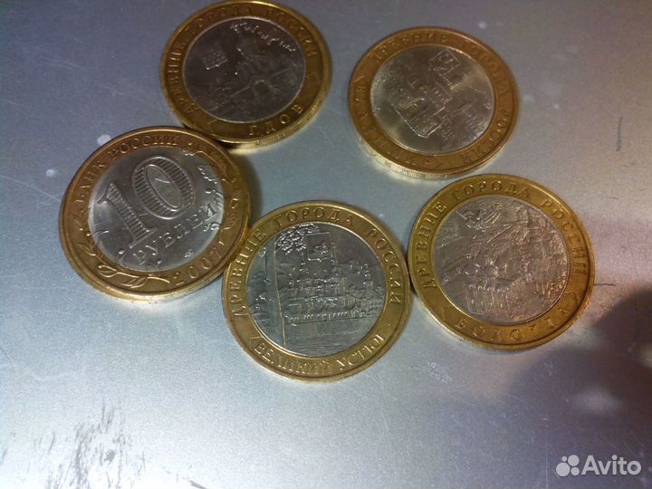 Древние города Устюг, Вологда, Владимир, Гдов и др