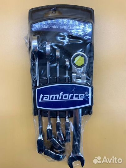 Набор трещоточных ключей Tamforce