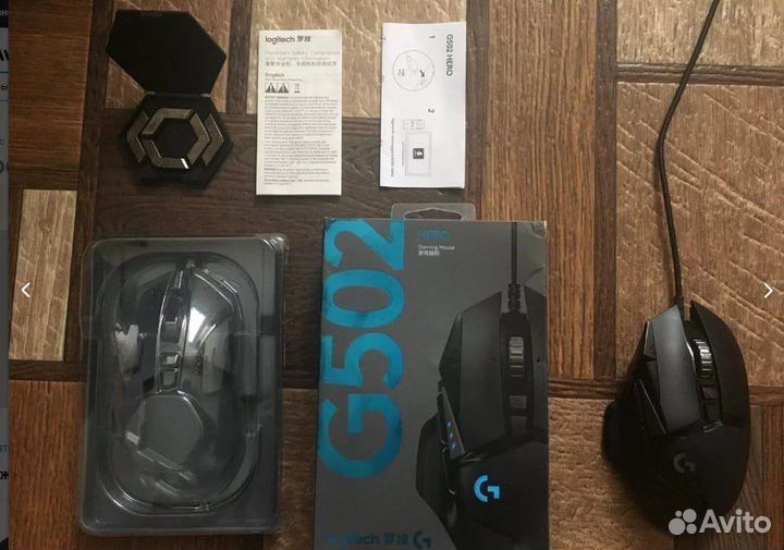 Игровая мышь logitech g502 hero