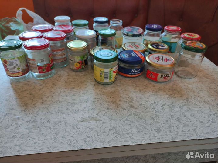 Стеклянные баночки