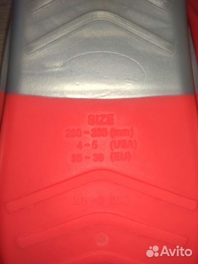 Ласты тренировочные короткие MadWave р. 35-36