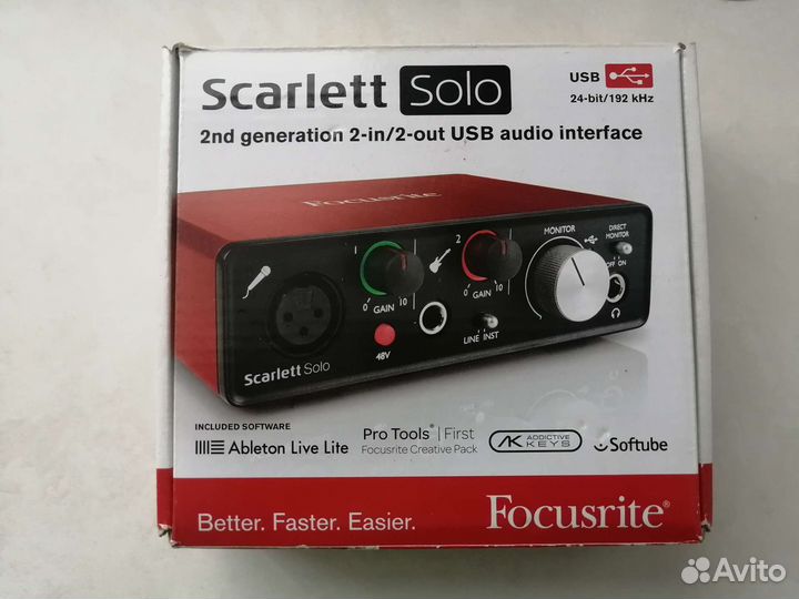 Focusrite Scarlett Solo 2nd Gen
