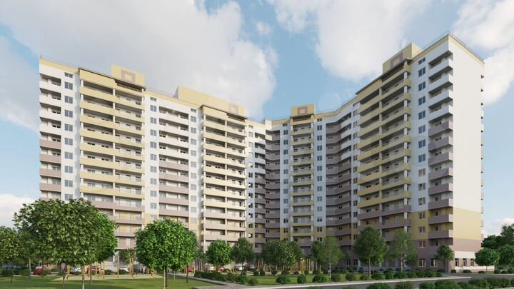 2-к. квартира, 74,1 м², 13/14 эт.