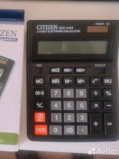 Калькулятор Citizen SDC-444S