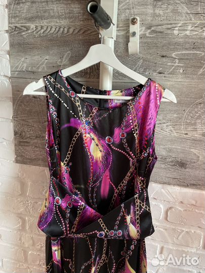 Платье длинное Glanse (M) атласное