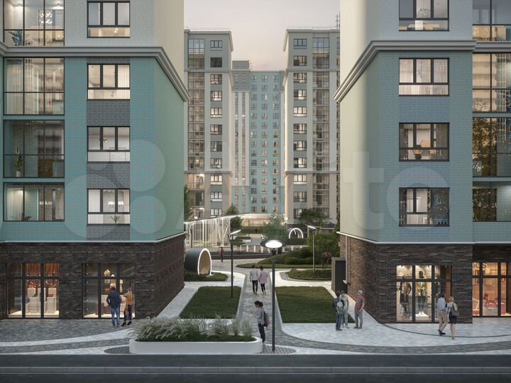 3-к. квартира, 72,8 м², 1/12 эт.