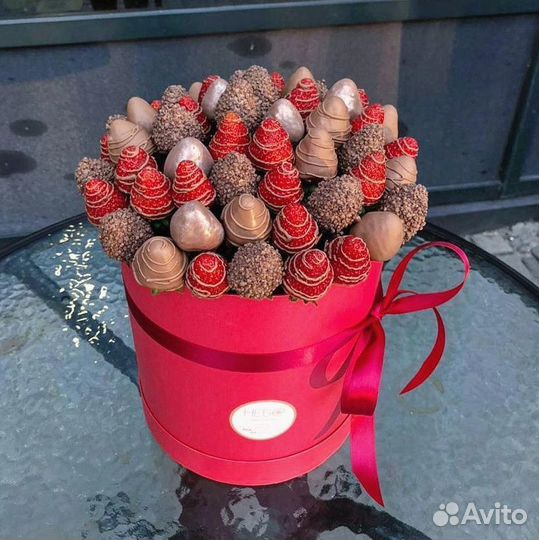 Набор клубники в шоколаде с доставкой