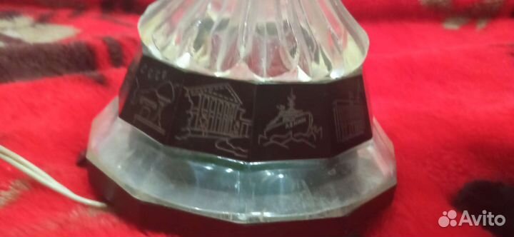 Старая напольная лампа