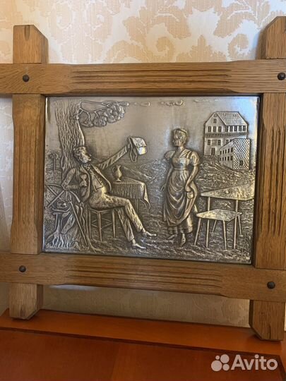 Панно чеканка Германия