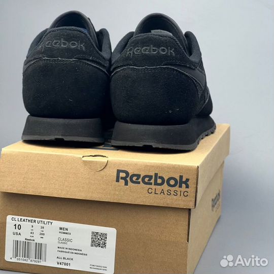 Мужские кроссовки Reebok Classic Black