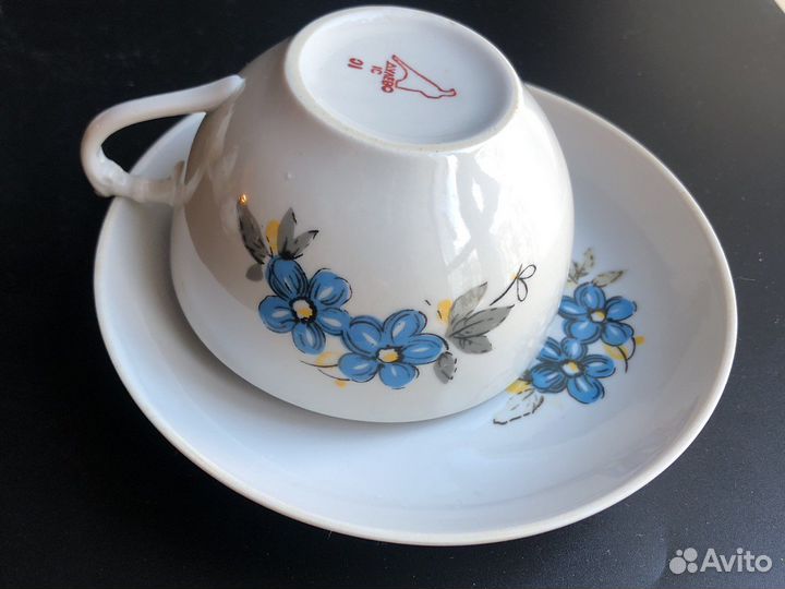 Чайная пара Дулево СССР