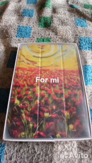 Чехол книжка для iPad mini 1 2 3 дизайнерский поле