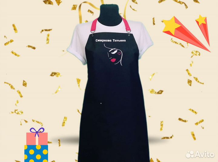 Фартук для работы с логотипом