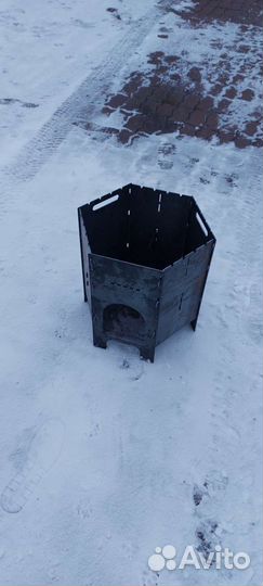 Печь-казан-мангал