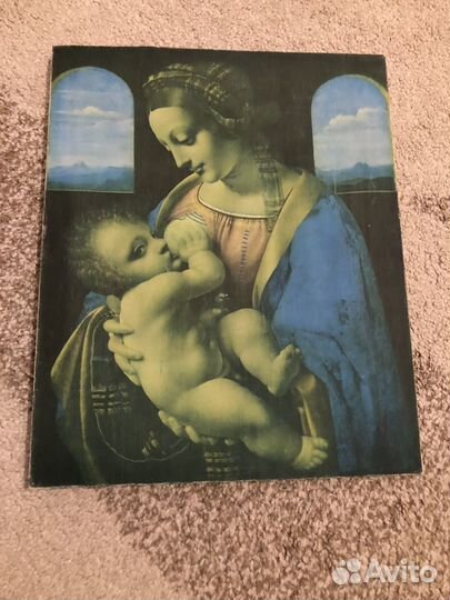 Картины репродукция СССР на ткани