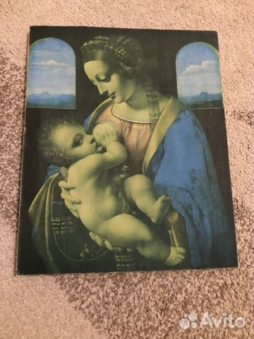 Картины репродукция СССР на ткани