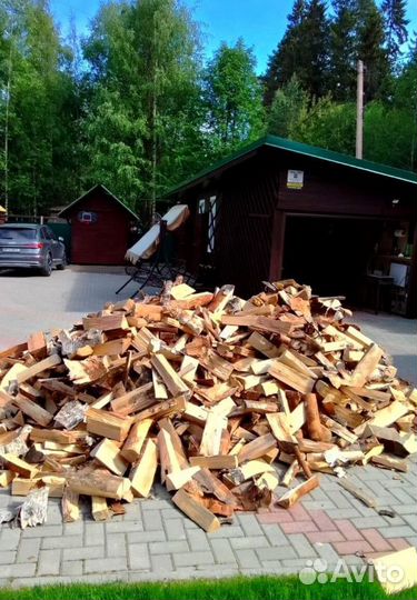 Дрова с доставкой Березовые в укладку