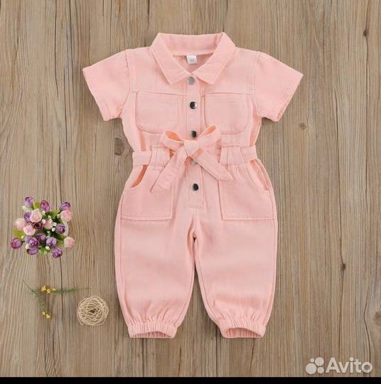 Джинсовый комбенизон детский