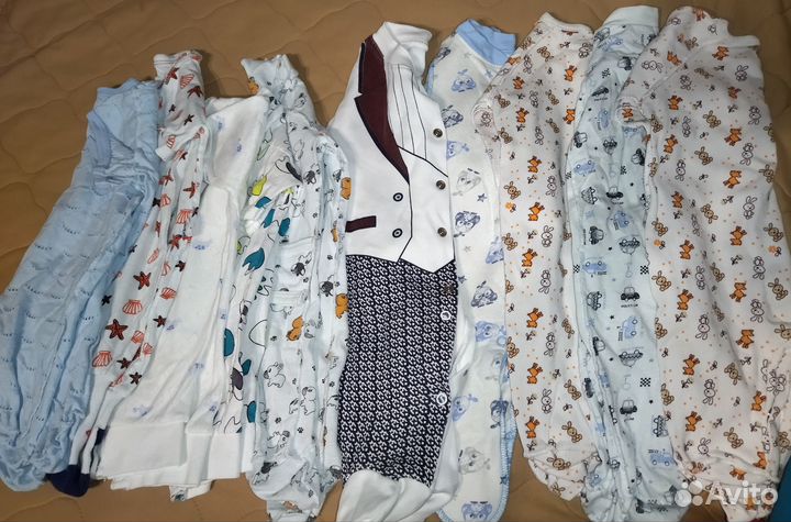 Детские вещи на мальчика от 0 до 3 месяцев