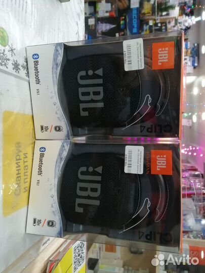 Портативная акустика JBL Clip 4, 5 Вт