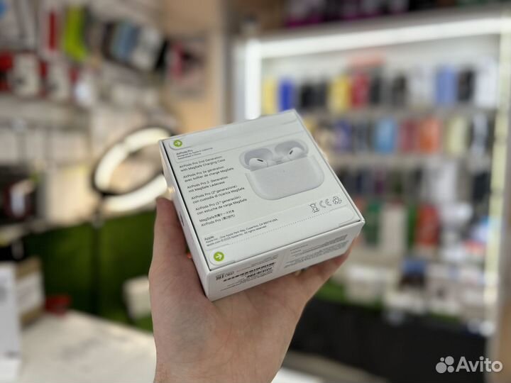 Блютуз наушники Apple AirPods Pro 2 Новые 1:1