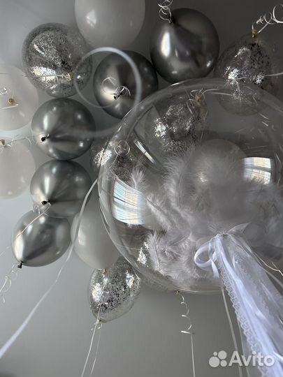 Воздушные Гелиевые шары. Гирлянда из шаров