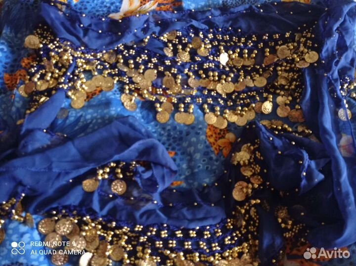 Повязки(одежда)с монетами для восточных танцев