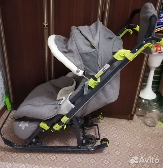 Коляска санки