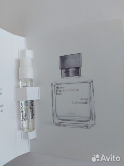 M.F. Kurkdjian Aqua Universalis 2 мл семпл пробник