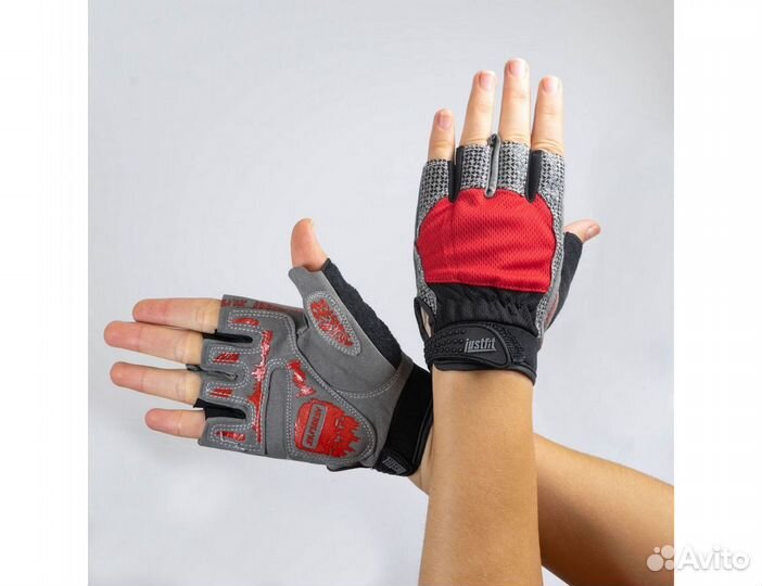 Перчатки для фитнеса сетка JF-S3 Red