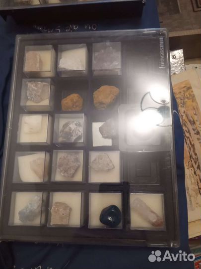 Коллекция камней и минералов