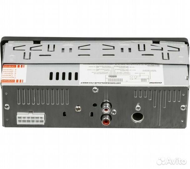 Магнитола 1 Din.Digma.Съёмная панель AUX.SD