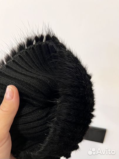 Шапка норковая женская новая